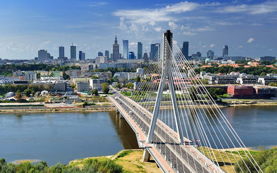 Ljuddämpande tavla - The bridge with the Warsaw