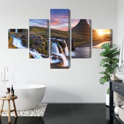 Ljuddämpande tavla - Kirkjufell mountain