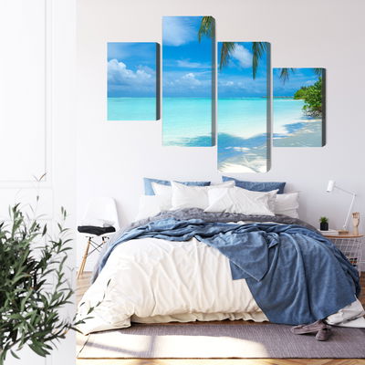 Ljuddämpande tavla - A beach in the maldives