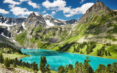 Ljuddämpande tavla - Crystalline lake