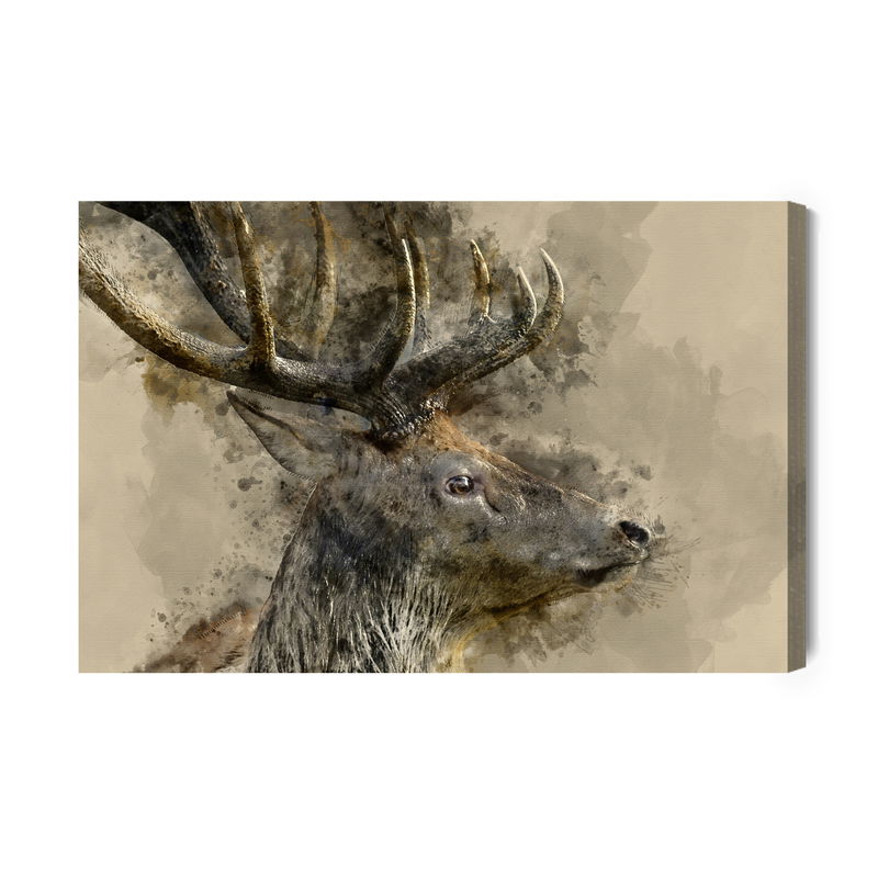 Ljuddämpande tavla - Majestic deer