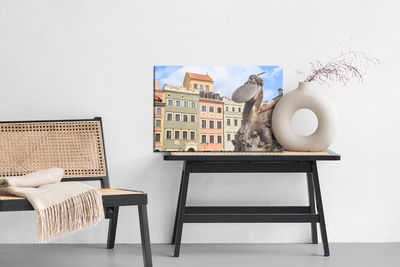 Ljuddämpande tavla - The statue of the mermaid