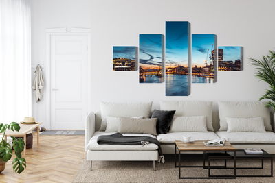 Ljuddämpande tavla - River thames in great britain