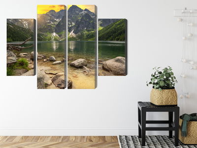 Ljuddämpande tavla - Morskie oko in tatra