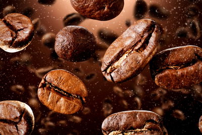 Ljuddämpande tavla - Brown coffee beans