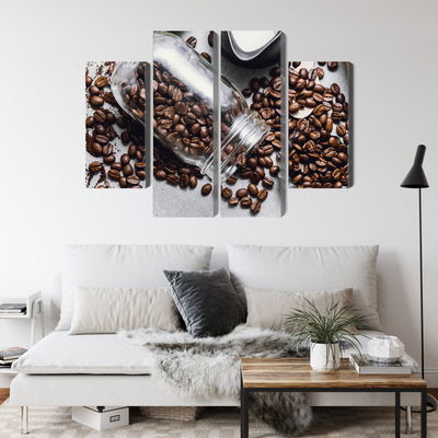 Ljuddämpande tavla - Ingredients for making coffee