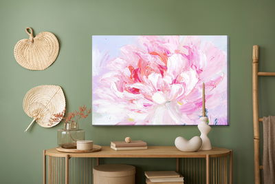 Ljuddämpande tavla - Painted pentecost rose