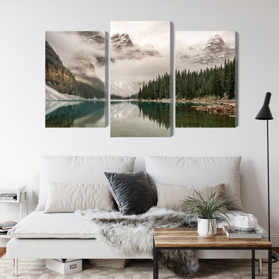 Ljuddämpande tavla - Moraine Lake in banff