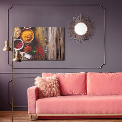 Ljuddämpande tavla - Sharp spices on boards