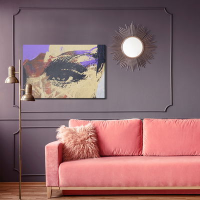 Ljuddämpande tavla - An abstract painting