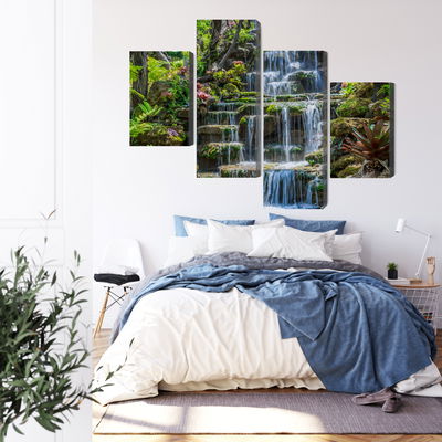 Ljuddämpande tavla - Thai waterfall