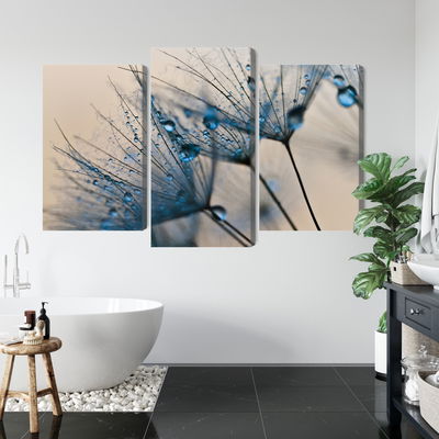 Ljuddämpande tavla - Dandelions with water