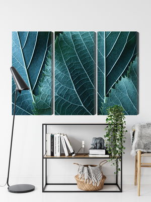 Ljuddämpande tavla - Leaves in a macro scale