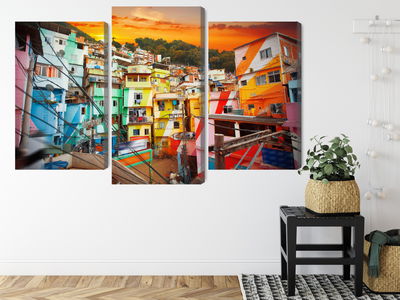 Ljuddämpande tavla - Rio de janeiro city center