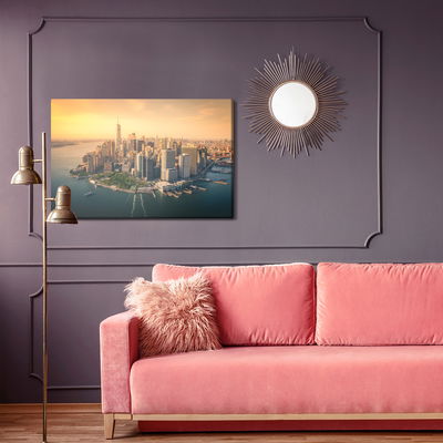 Ljuddämpande tavla - Manhattan panorama