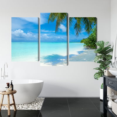 Ljuddämpande tavla - A beach in the maldives