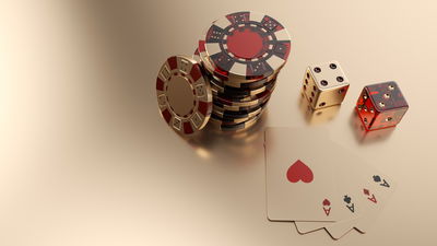 Ljuddämpande tavla - Game chips and dice