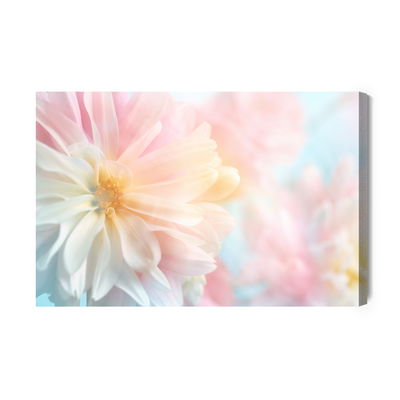 Ljuddämpande tavla - Pastel peonies