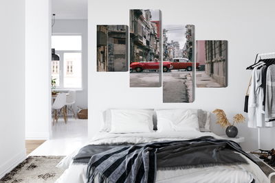 Ljuddämpande tavla - Retro style cars in cuba