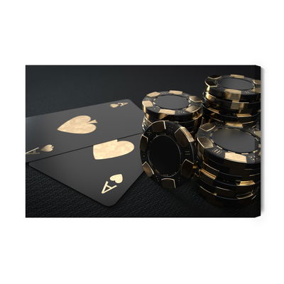 Ljuddämpande tavla - Black chips