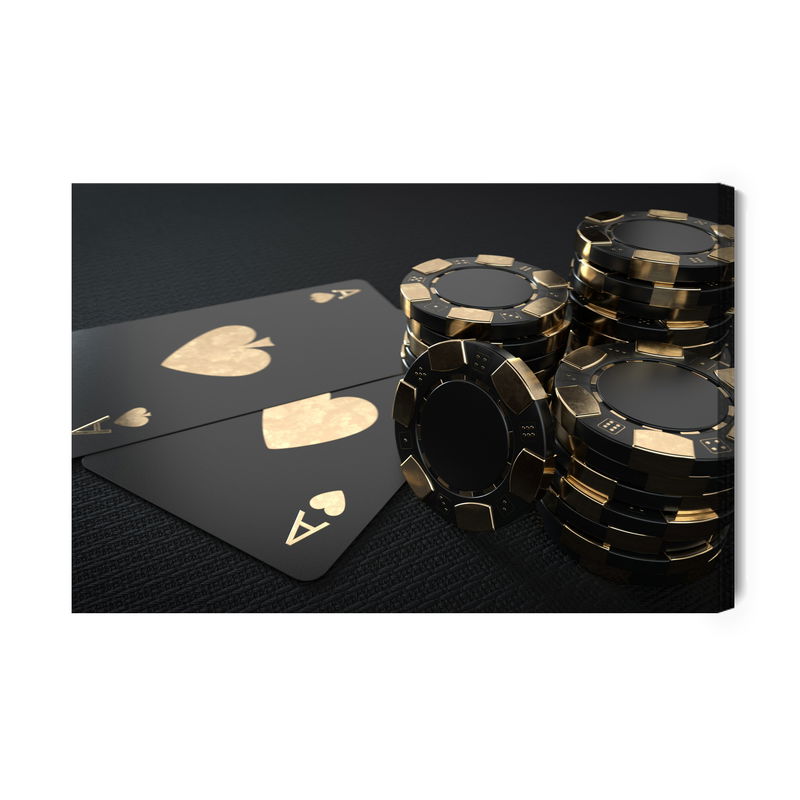 Ljuddämpande tavla - Black chips