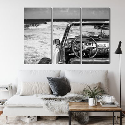 Ljuddämpande tavla - The interior of an old cuban