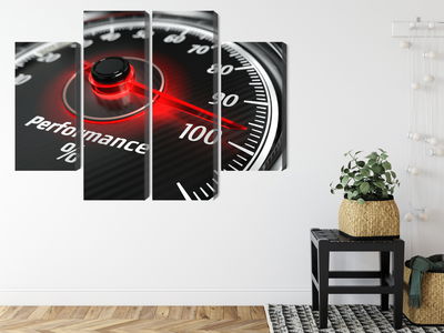 Ljuddämpande tavla - Modern 3d counter