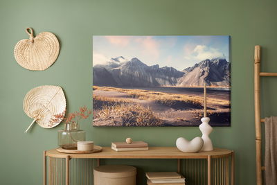Ljuddämpande tavla - Vestrahorn mountain