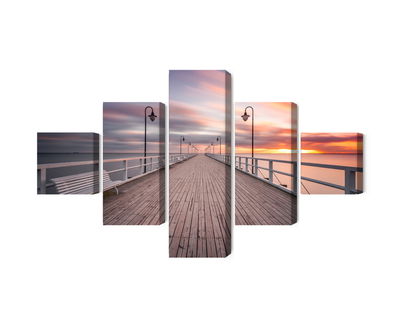 Ljuddämpande tavla - The pier in gdynia orlowo