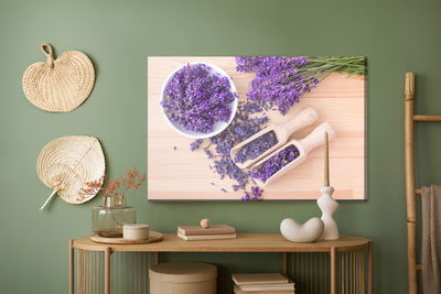 Ljuddämpande tavla - Fresh and dried lavender