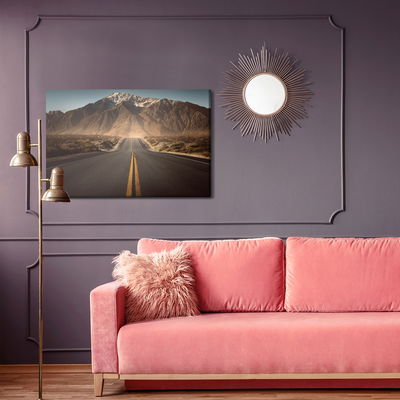 Ljuddämpande tavla - Mountain road