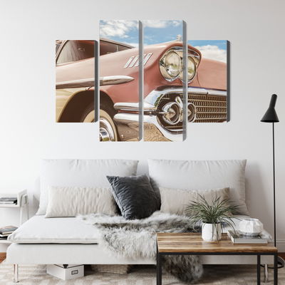 Ljuddämpande tavla - American car from the 1950s