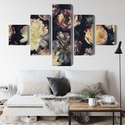 Ljuddämpande tavla - A bouquet of colorful