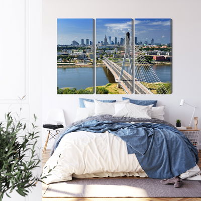 Ljuddämpande tavla - The bridge with the Warsaw