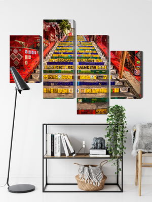 Ljuddämpande tavla - Selaron stairs