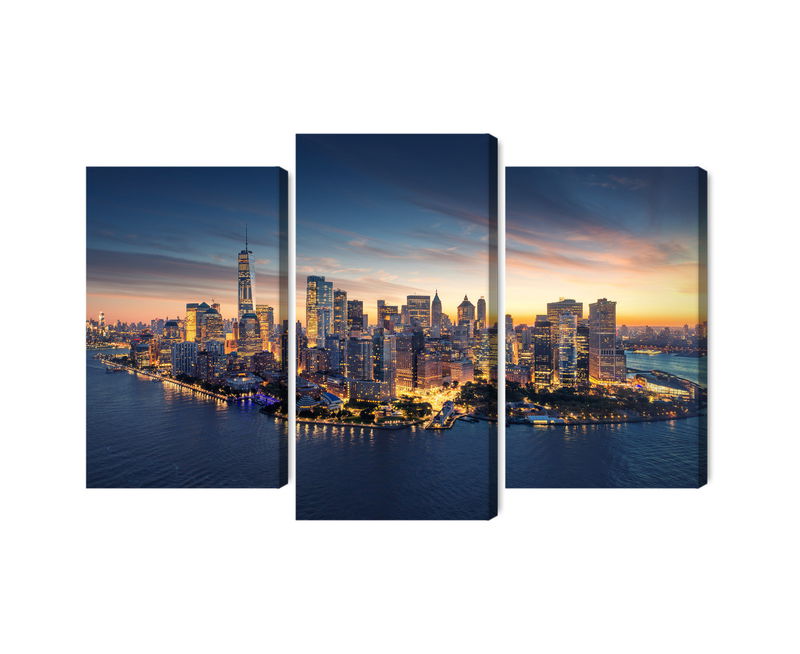 Ljuddämpande tavla - New York city panorama