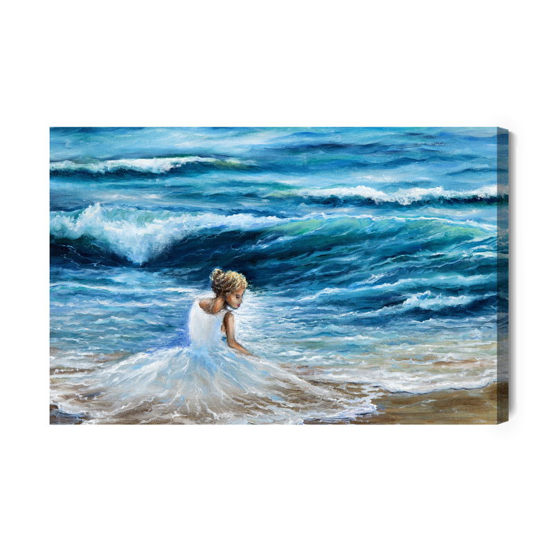 Ljuddämpande tavla - Dancer at the seaside