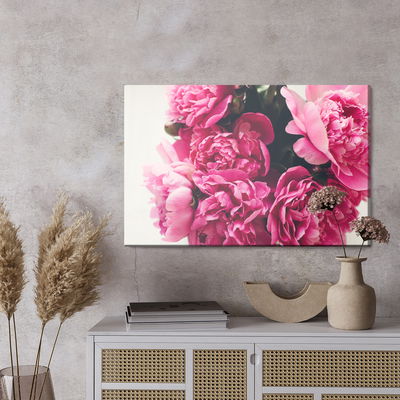 Ljuddämpande tavla - Bouquet of peony roses