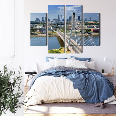 Ljuddämpande tavla - The bridge with the Warsaw