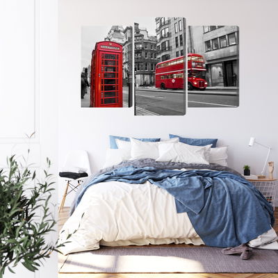 Ljuddämpande tavla - Vintage american car in cuba