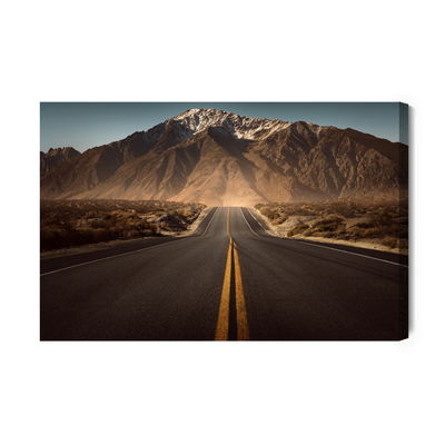 Ljuddämpande tavla - Mountain road