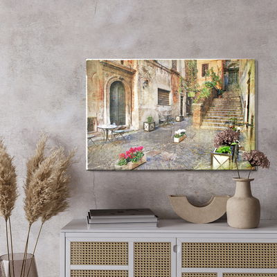 Ljuddämpande tavla - Old italian street
