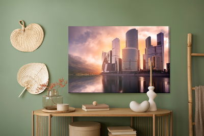 Ljuddämpande tavla - Beautiful modern buildings