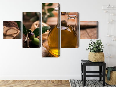 Ljuddämpande tavla - A bottle of olive oil