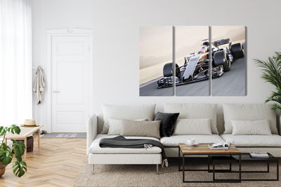 Ljuddämpande tavla - Formula 1 car