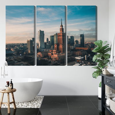 Ljuddämpande tavla - Warsaw and the view