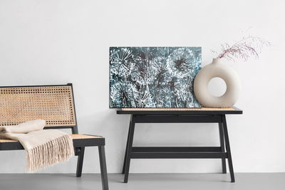 Ljuddämpande tavla - Dandelions like painted