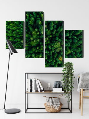 Ljuddämpande tavla - Aerial view of the green