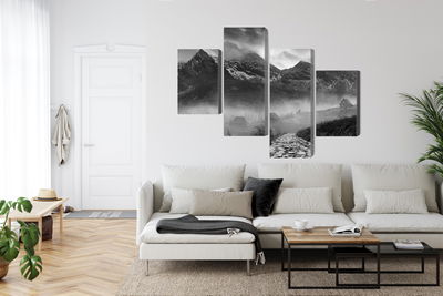 Ljuddämpande tavla - Hala gasienicowa in black