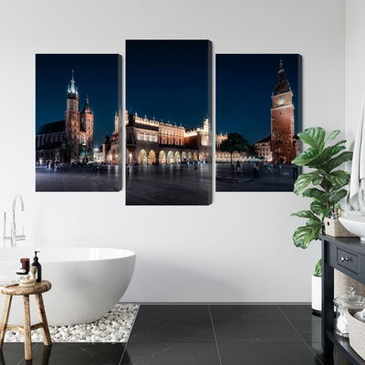 Ljuddämpande tavla - Kraków's cloth hall and st.